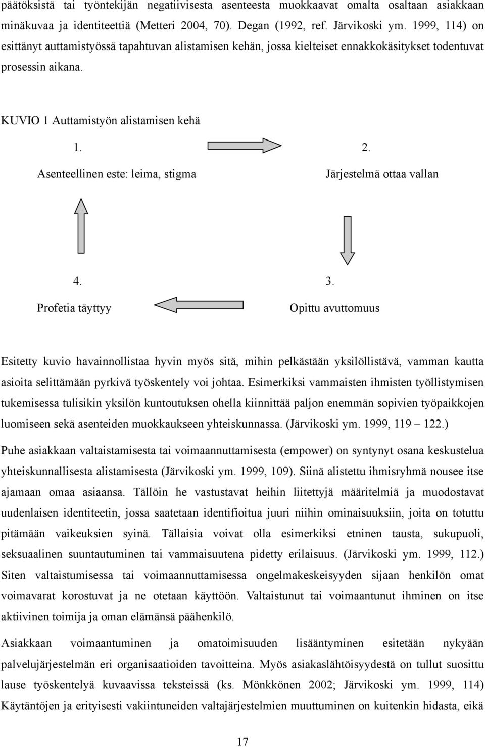 Asenteellinen este: leima, stigma Järjestelmä ottaa vallan 4. 3.