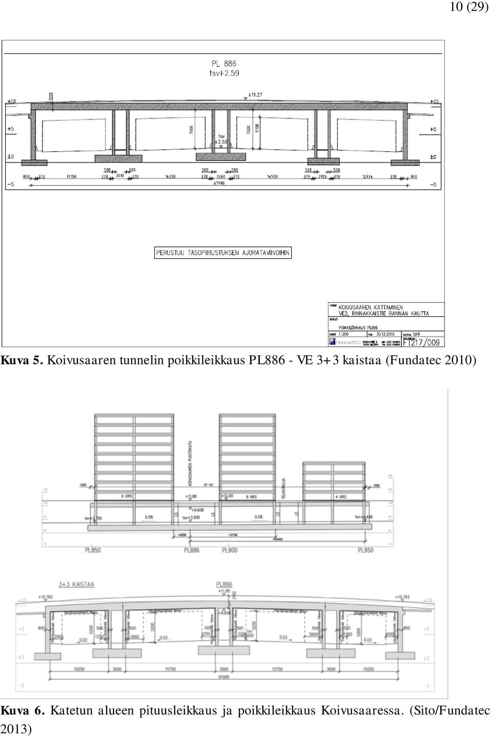 VE 3+3 kaistaa (Fundatec 2010) Kuva 6.