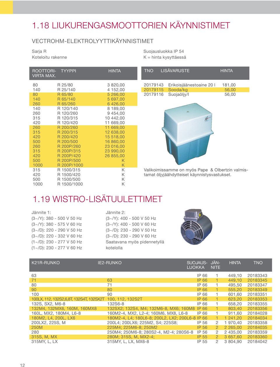 260 R 200/260 11 669,00 315 R 200/315 12 638,00 420 R 200/420 15 518,00 500 R 200/500 16 860,00 260 R 200P/260 23 016,00 315 R 200P/315 23 990,00 420 R 200P/420 26 855,00 500 R 200P/500 K 1000 R