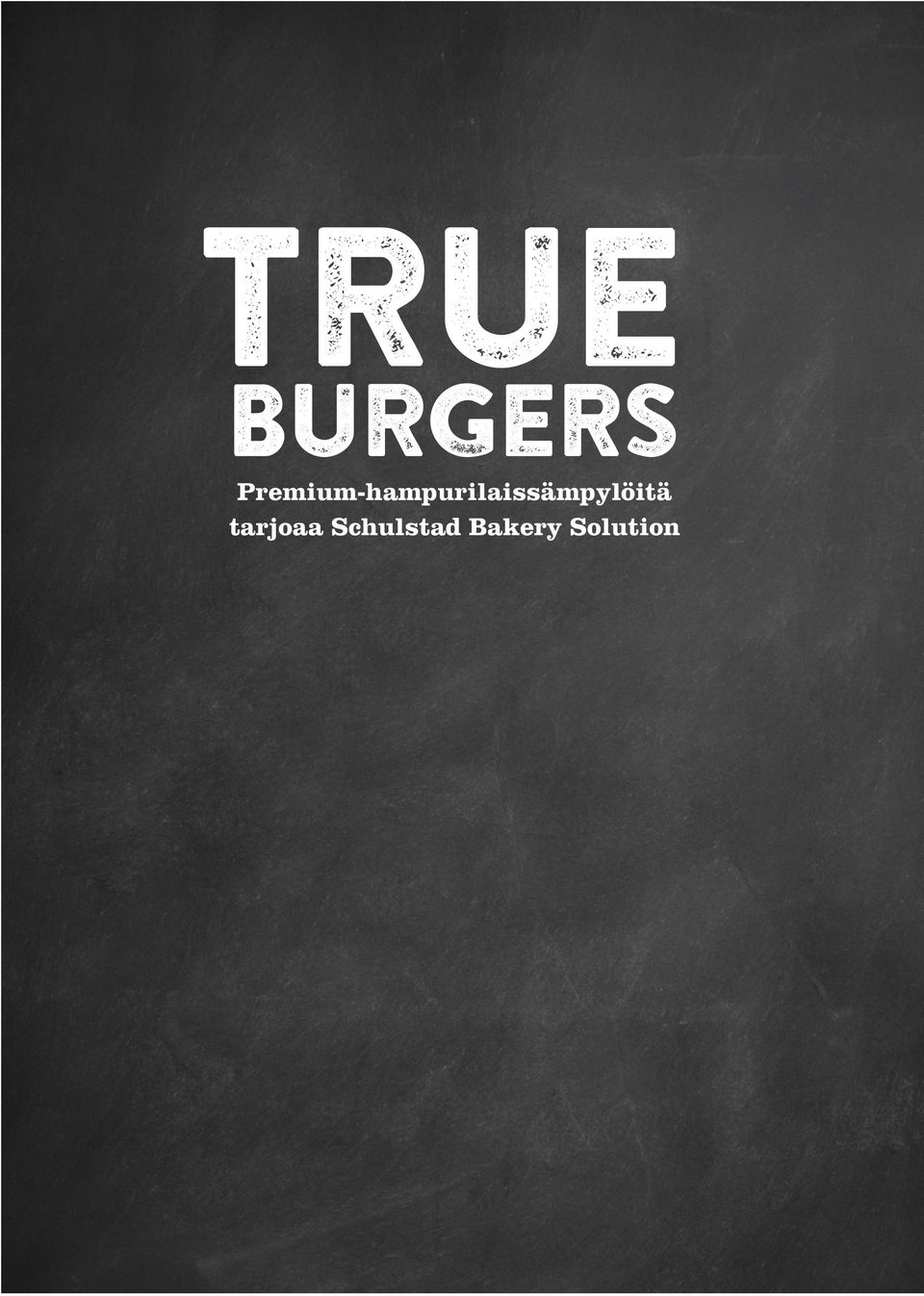 True burgers is a selection of gourmet buns that boost flavours as well as margins.