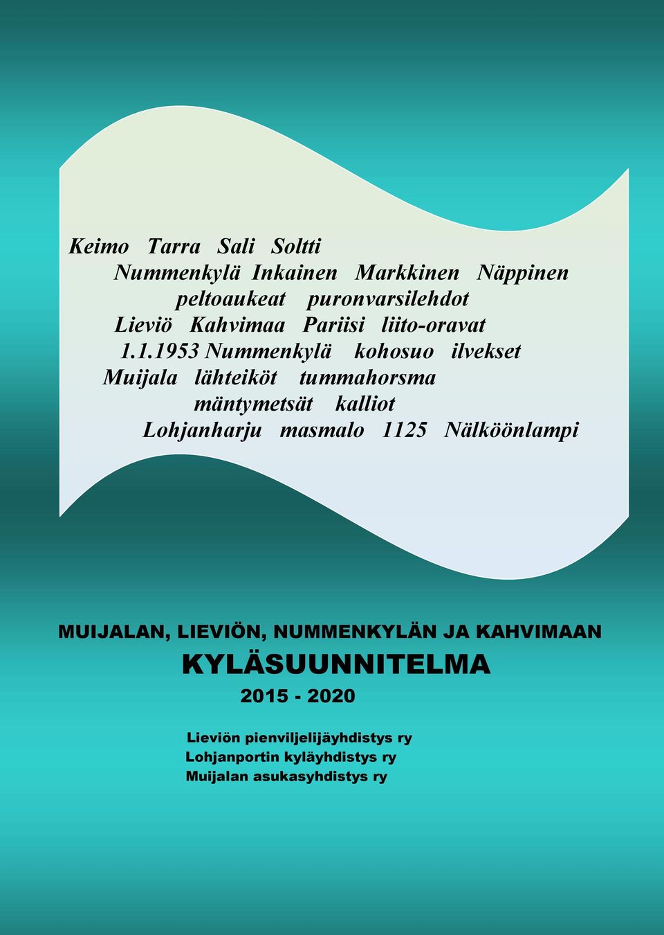 1.1953 Nummenkylä kohosuo ilvekset Muijala lähteiköt tummahorsma mäntymetsät kalliot Lohjanharju