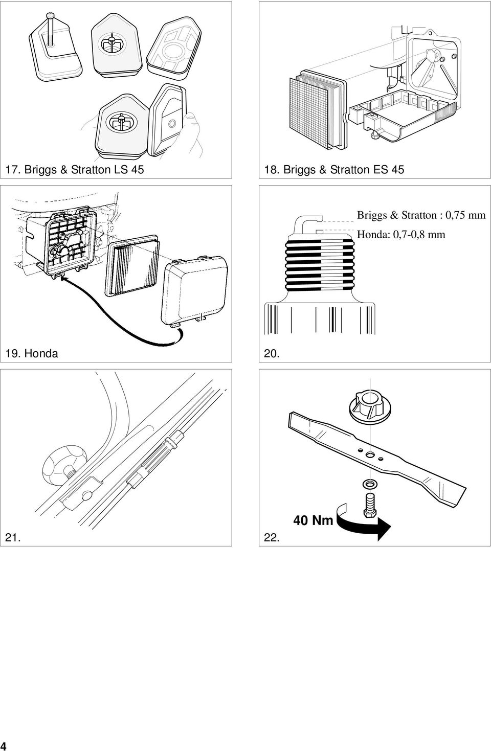 Briggs & Stratton ES 45 Briggs &