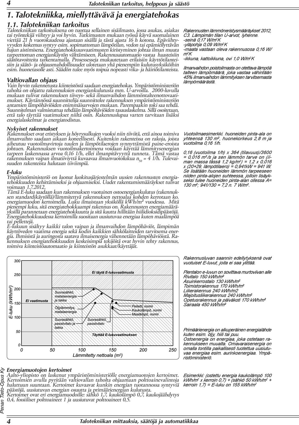 sopimattoman lämpötilan, vedon tai epämiellyttävän hajun aistimisena. Energiatehokkuusvaatimusten kiristyminen johtaa ilman muuta tarpeettoman energiankäytön välttämiseen.