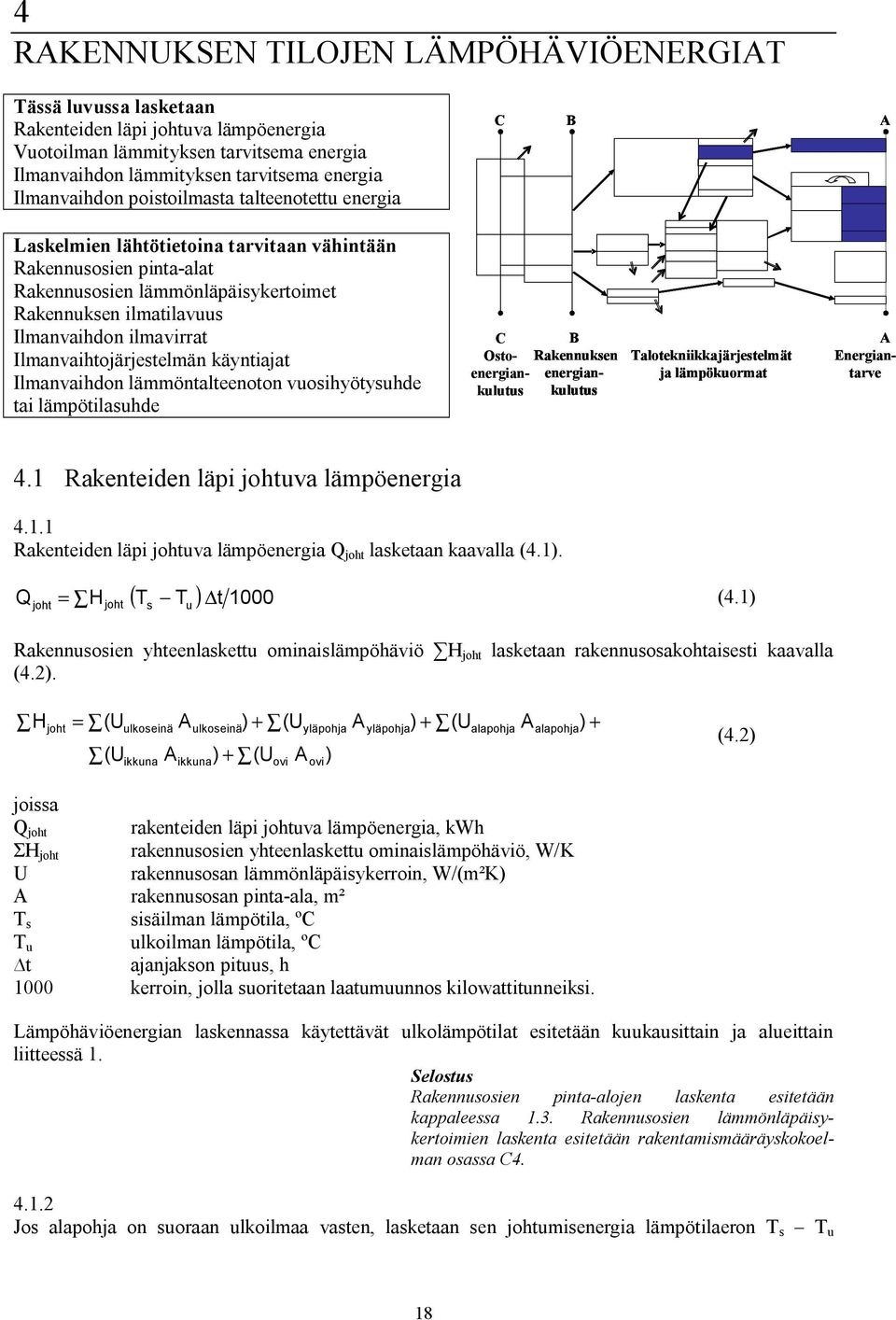 ilmavirrat Ilmanvaihtojärjestelmän käyntiajat Ilmanvaihdon lämmöntalteenoton vuosihyötysuhde tai lämpötilasuhde C B Osto Rakennuksen energian energiankulutukulutus Talotekniikkajärjestelmät ja