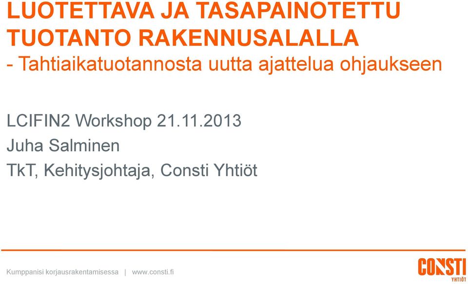 Workshop 21.11.