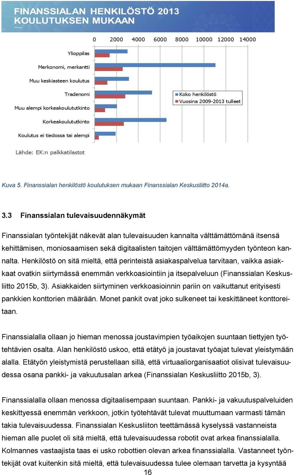 työnteon kannalta.