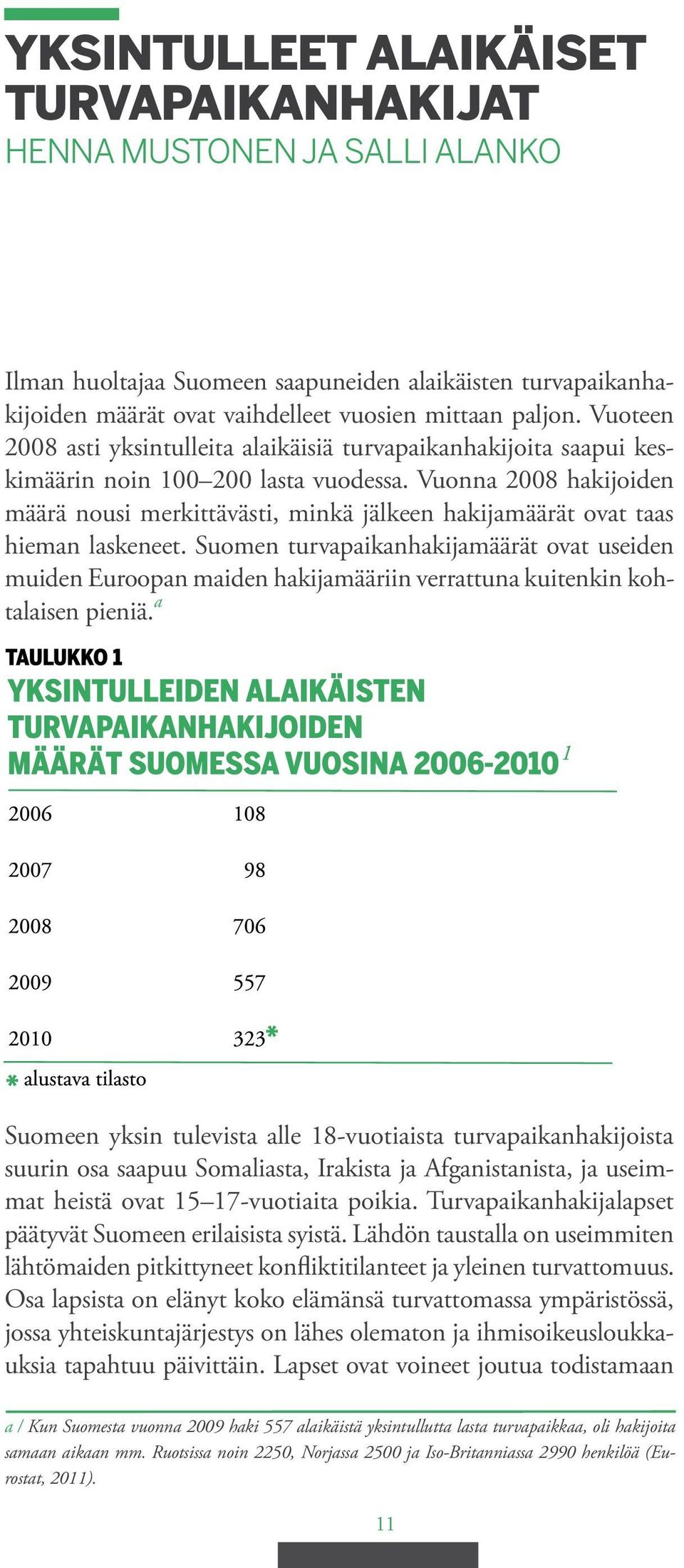 Vuonna 2008 hakijoiden määrä nousi merkittävästi, minkä jälkeen hakijamäärät ovat taas hieman laskeneet.