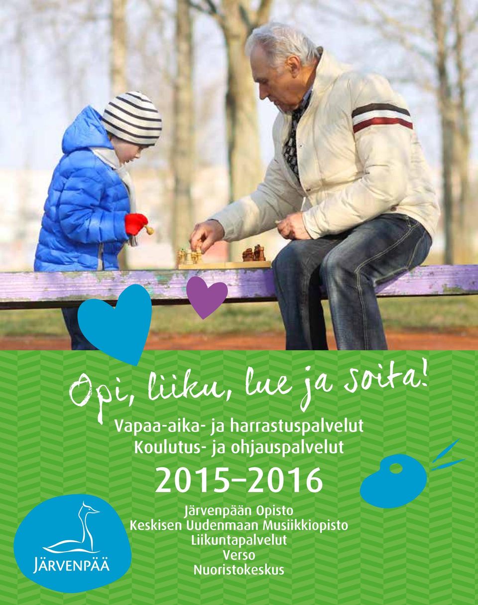 ohjauspalvelut 2015 2016 Järvenpään Opisto