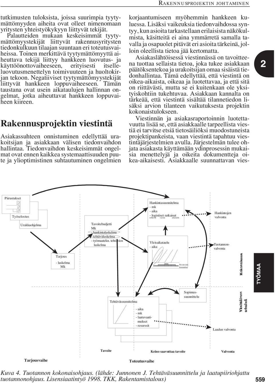 Toinen merkittävä tyytymättömyyttä aiheuttava tekijä liittyy hankkeen luovutus- ja käyttöönottovaiheeseen, erityisesti itselleluovutusmenettelyn toimivuuteen ja huoltokirjan tekoon.