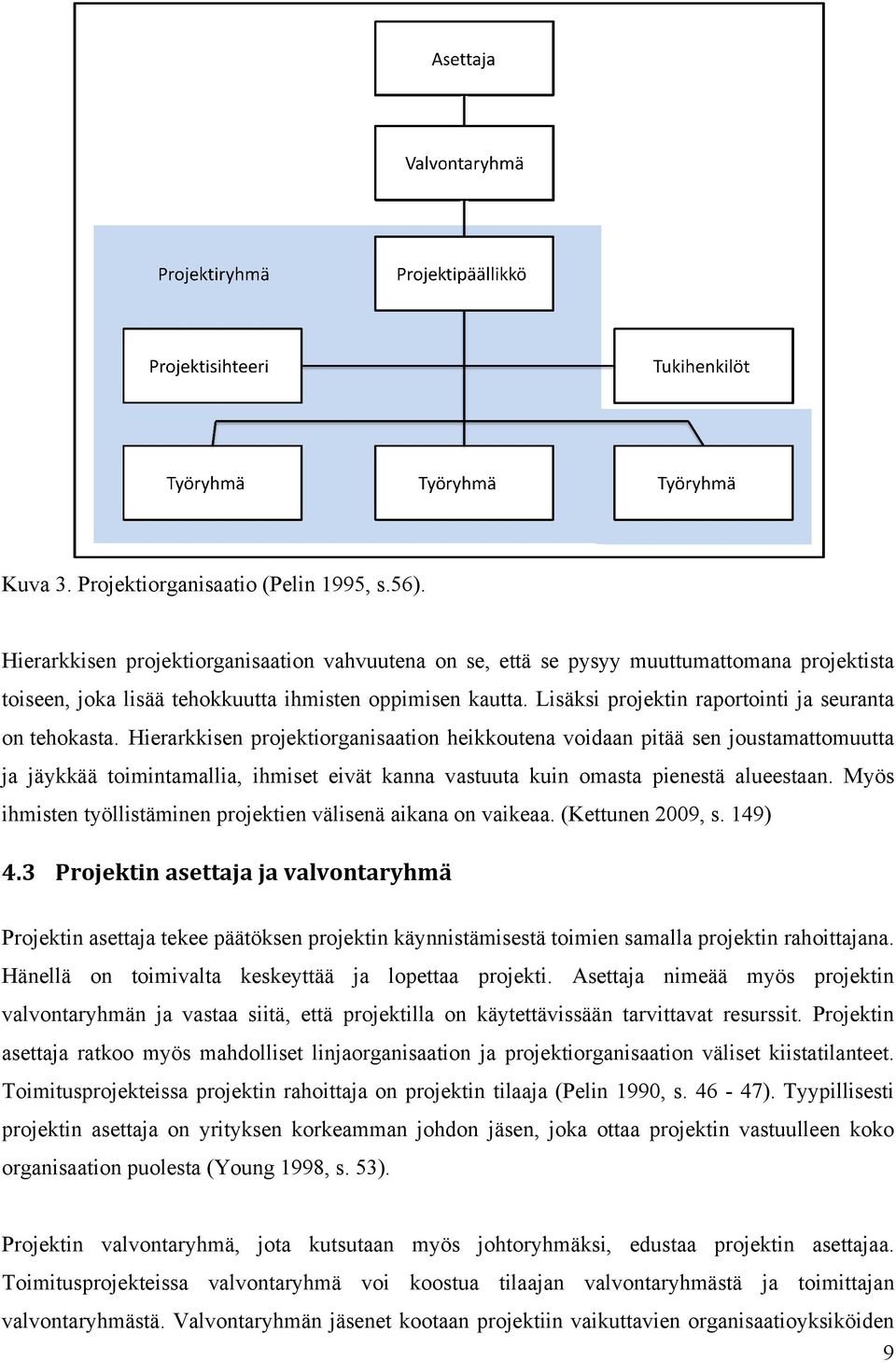 Lisäksi projektin raportointi ja seuranta on tehokasta.