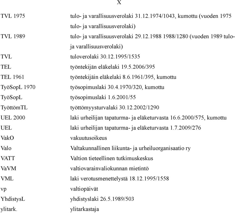 12.2002/1290 UEL 2000 laki urheilijan tapaturma- ja eläketurvasta 16.6.2000/575