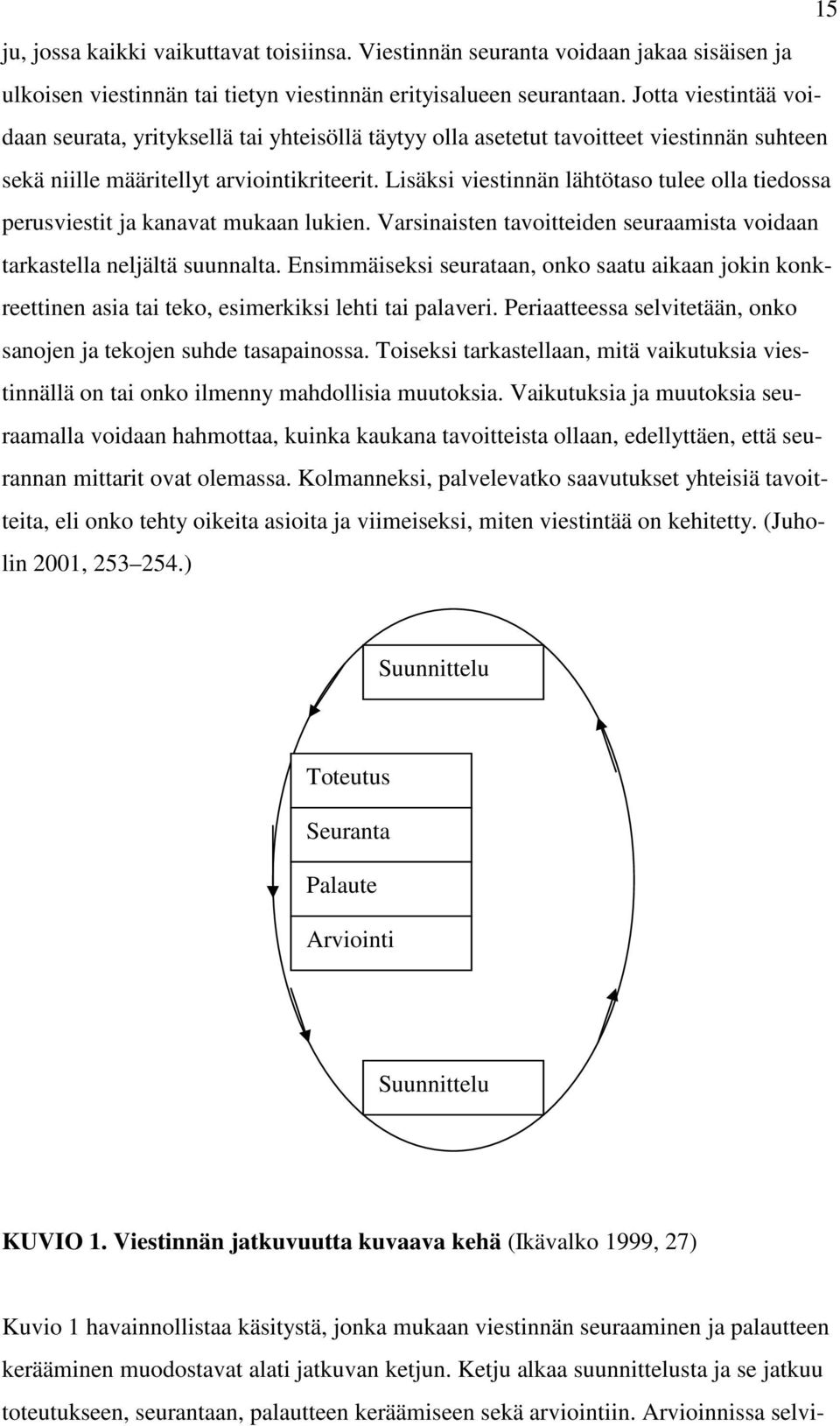 Lisäksi viestinnän lähtötaso tulee olla tiedossa perusviestit ja kanavat mukaan lukien. Varsinaisten tavoitteiden seuraamista voidaan tarkastella neljältä suunnalta.