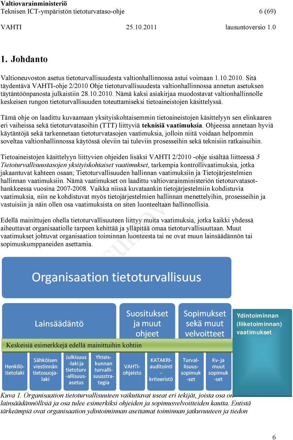 Tämä ohje on laadittu kuvaamaan yksityiskohtaisemmin tietoaineistojen käsittelyyn sen elinkaaren eri vaiheissa sekä tietoturvatasoihin (TTT) liittyviä teknisiä vaatimuksia.