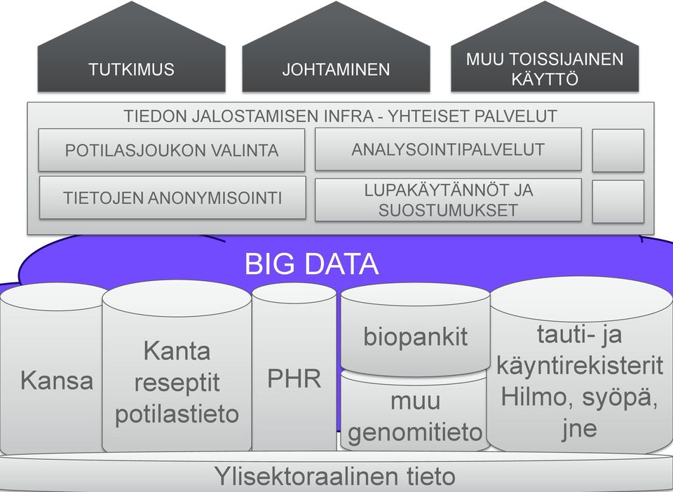 LUPAKÄYTÄNNÖT JA SUOSTUMUKSET BIG DATA Kansa Kanta reseptit potilastieto PHR