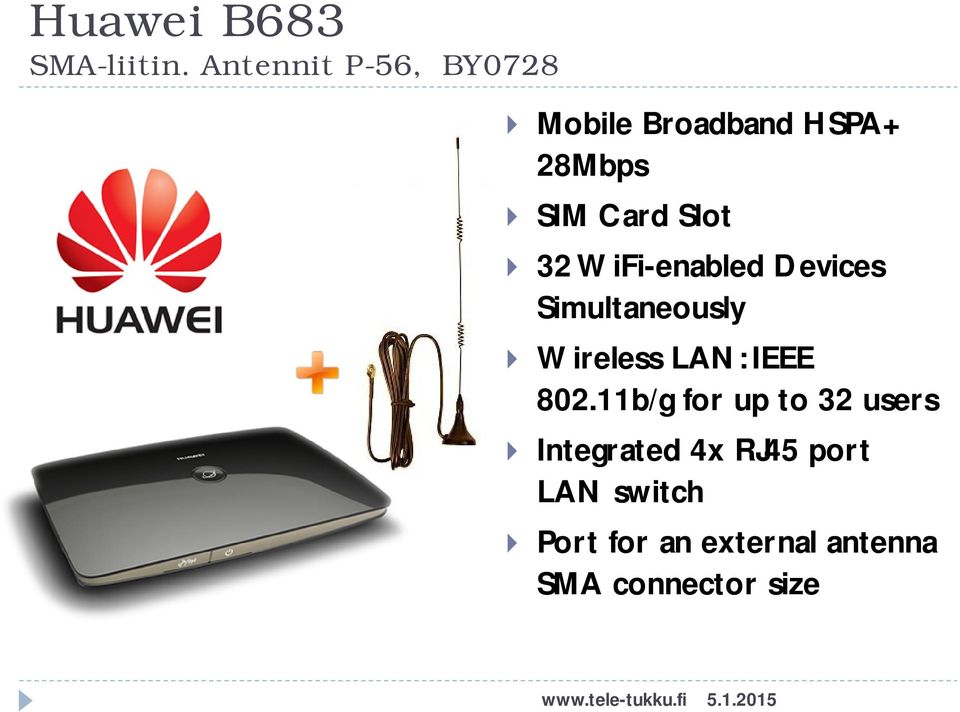 WiFi-enabled Devices Simultaneously Wireless LAN: IEEE 802.