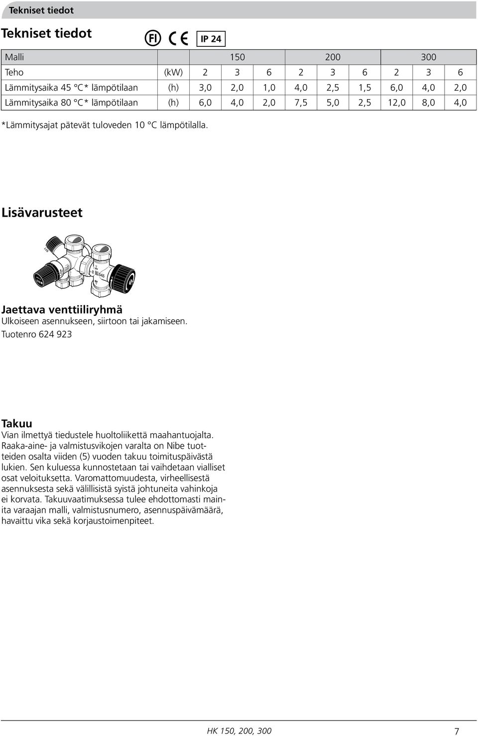 LK 0 Lisävarusteet MMA/LK 18 0,9 MPa SYR ARMATUR 1 LK /08/1 Jaettava venttiiliryhmä utan vakuumventil Ulkoiseen asennukseen, siirtoon tai jakamiseen.