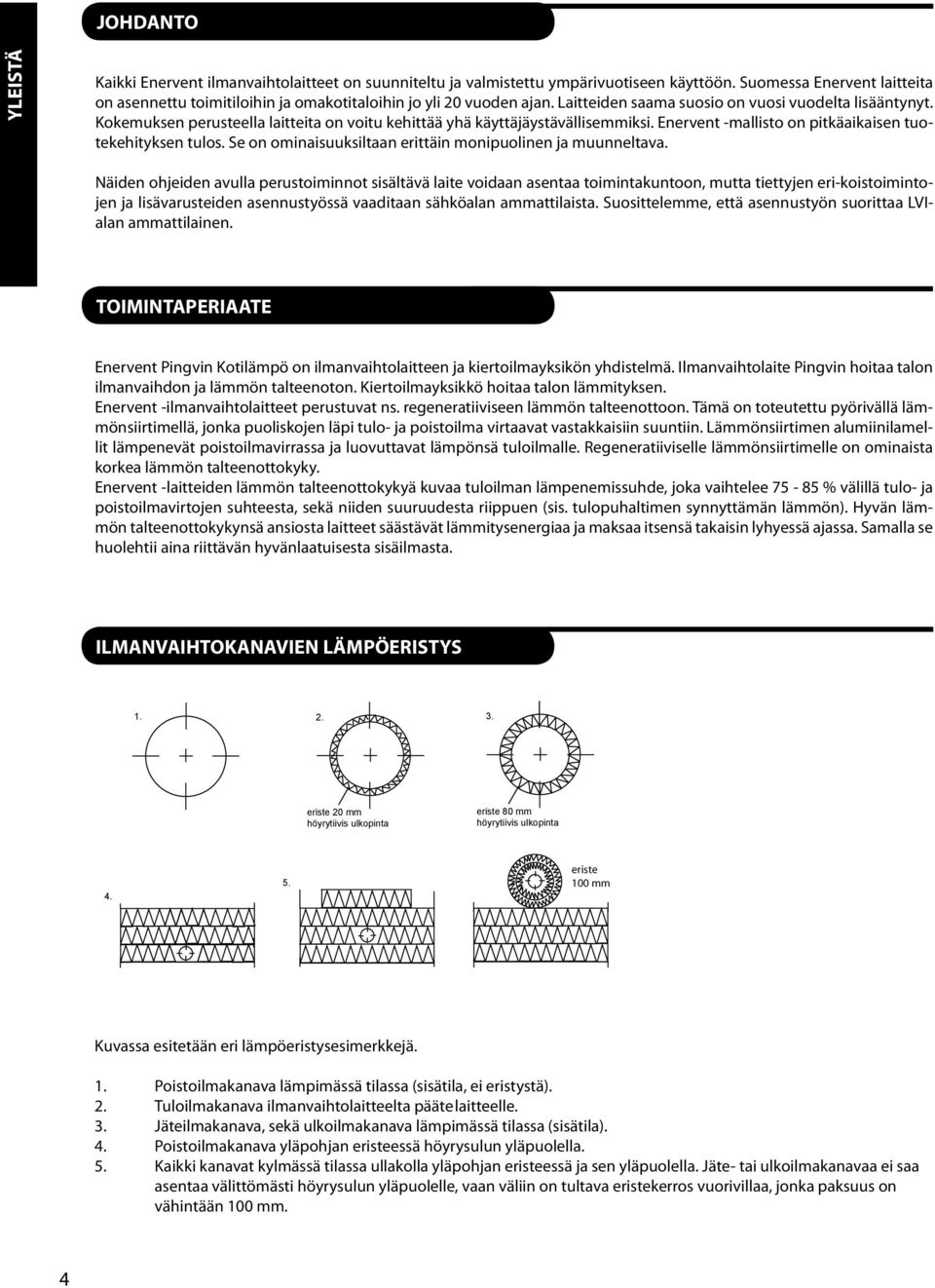 Kokemuksen perusteella laitteita on voitu kehittää yhä käyttäjäystävällisemmiksi. Enervent -mallisto on pitkäaikaisen tuotekehityksen tulos.