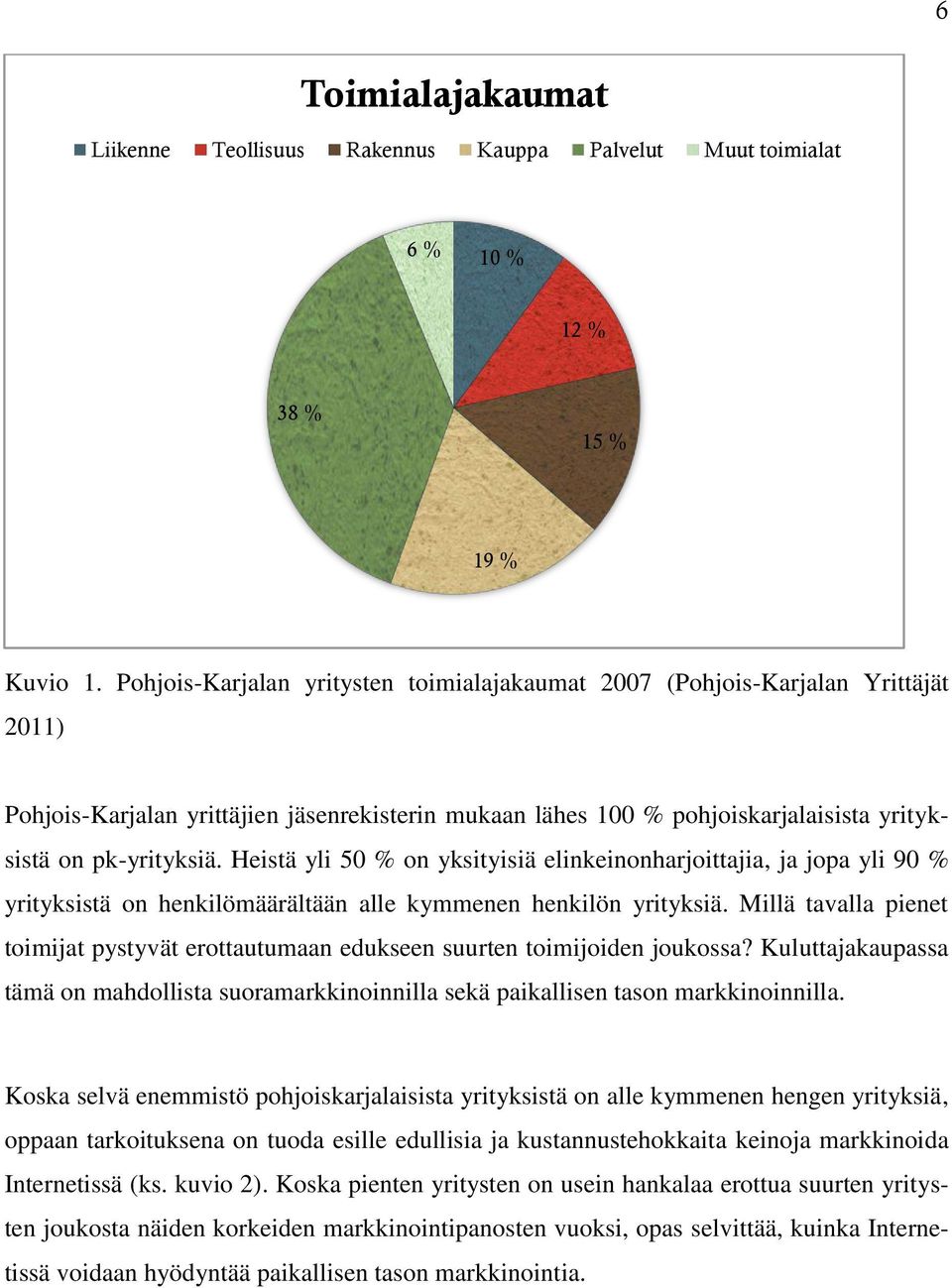 Heistä yli 50 % on yksityisiä elinkeinonharjoittajia, ja jopa yli 90 % yrityksistä on henkilömäärältään alle kymmenen henkilön yrityksiä.