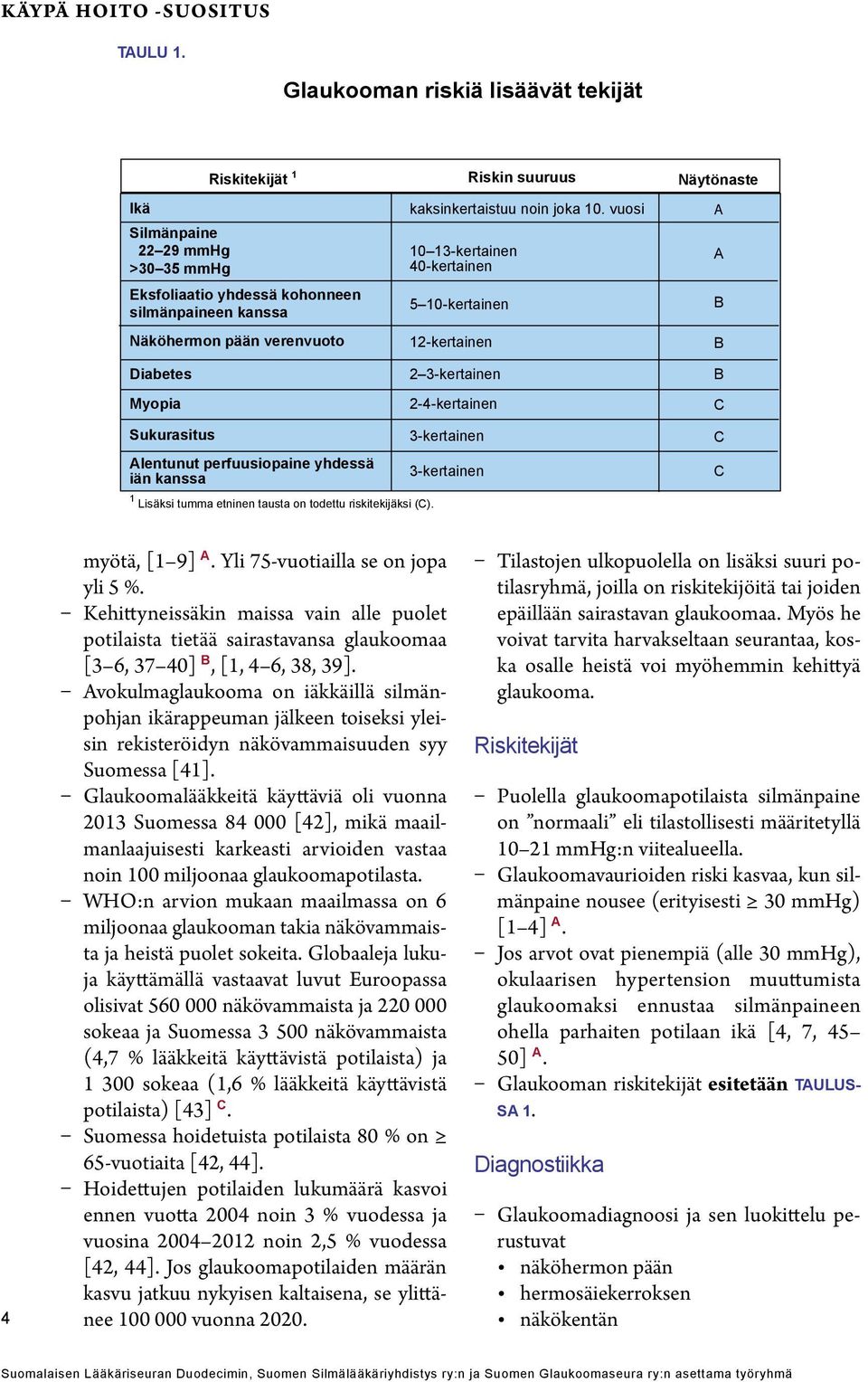 verenvuoto kaksinkertaistuu noin joka 10.