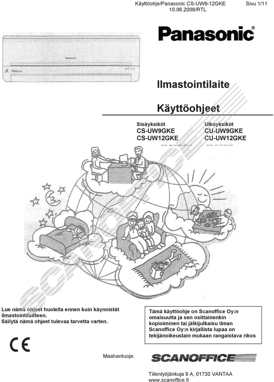 tila ilaitt Säilytä nämä ohjeet tulevaa tarvetta varten.