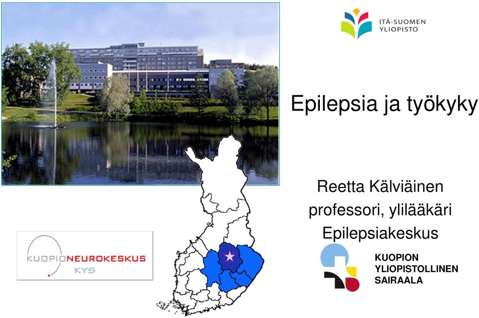 ylilääkäri Epilepsiakeskus