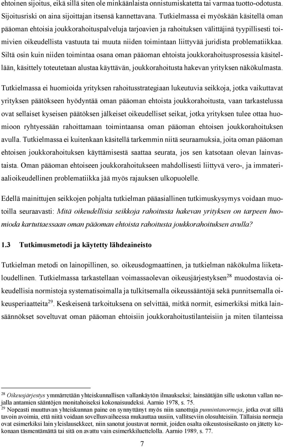 liittyvää juridista problematiikkaa.