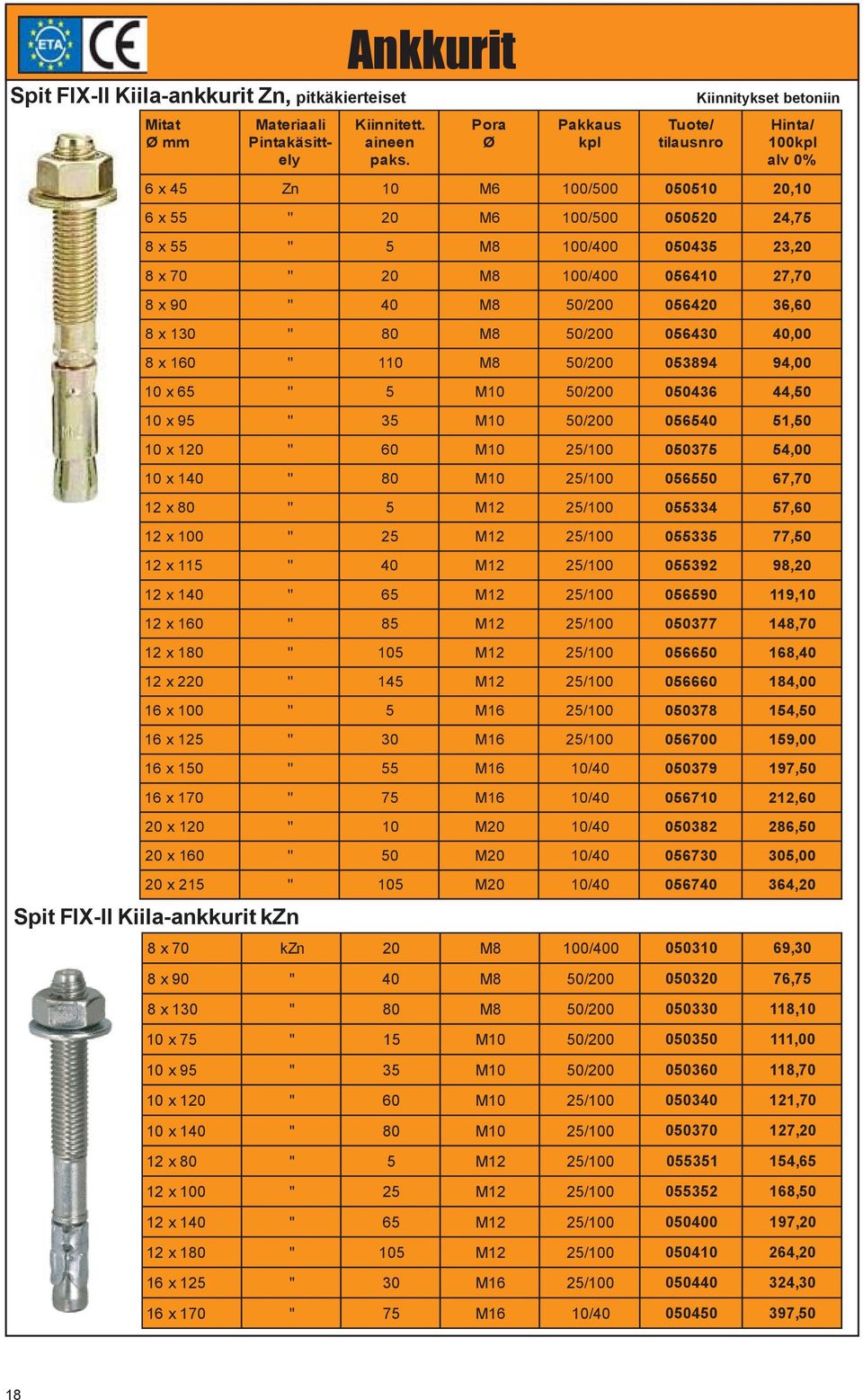 M8 /200 056430 40,00 8 x 160 " 1 M8 /200 053894 94,00 x 65 " 5 M /200 0436 44, x 95 " 35 M /200 056540 51, x 0 " 60 M / 0375 54,00 x 140 " 80 M / 0565 67,70 x 80 " 5 M / 055334 57,60 x " M / 055335