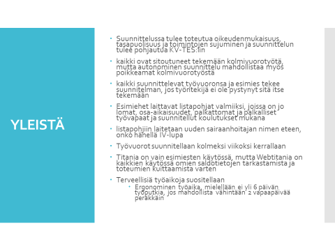 Liite 2 Työaika-