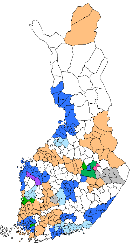 Valtavia muutoksia julkisissa