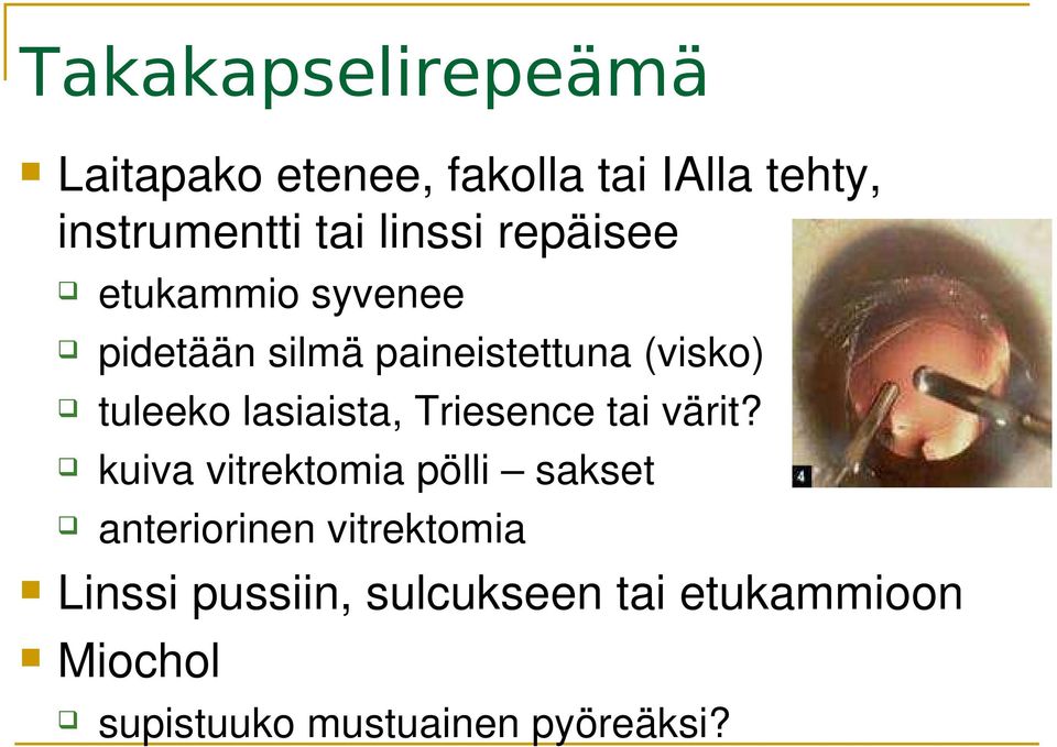 lasiaista, Triesence tai värit?