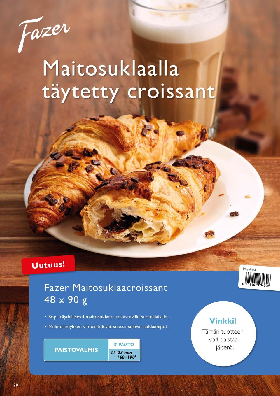 maitosuklaata rakastaville suomalaisille.