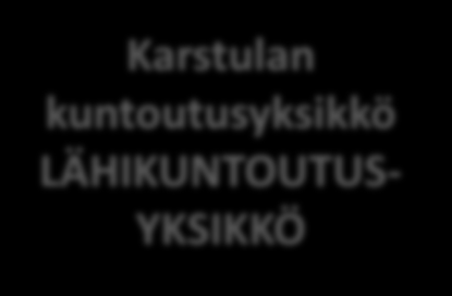 Varhaisen tuen palvelut, hekot, hyvinvointipisteet jne.