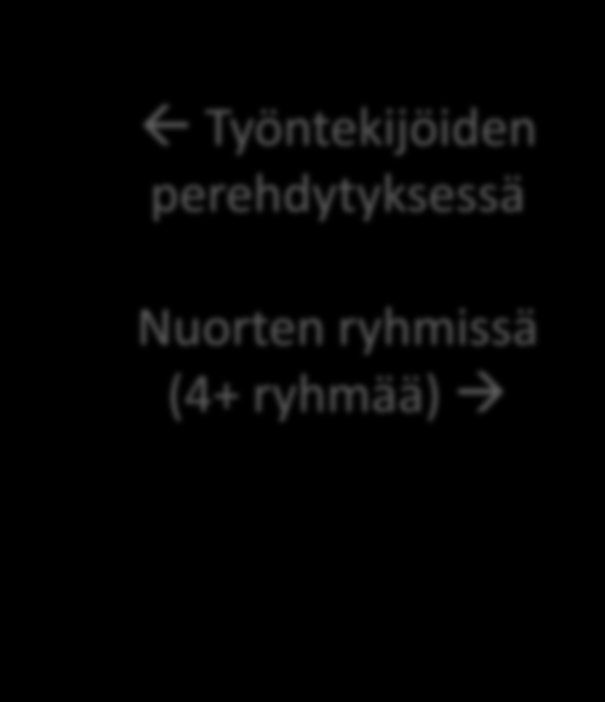 M O N I N A I N E N A I N E I S T O L a m m i l t a j a H ä m e e n l i n n a s t a Kirkon työntekijöiden haastattelut Alkuhaastattelut (marraskuu 2014) Nuorten ryhmien jälkeen