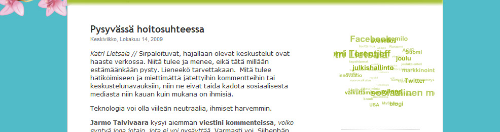 Keskustelua, ei