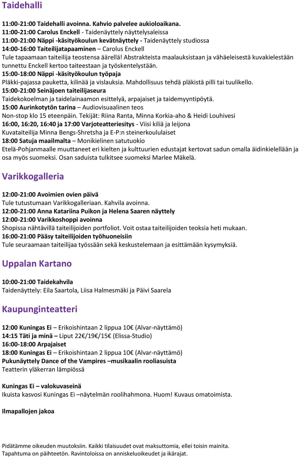 taiteilija teostensa äärellä! Abstrakteista maalauksistaan ja vähäeleisestä kuvakielestään tunnettu Enckell kertoo taiteestaan ja työskentelystään.