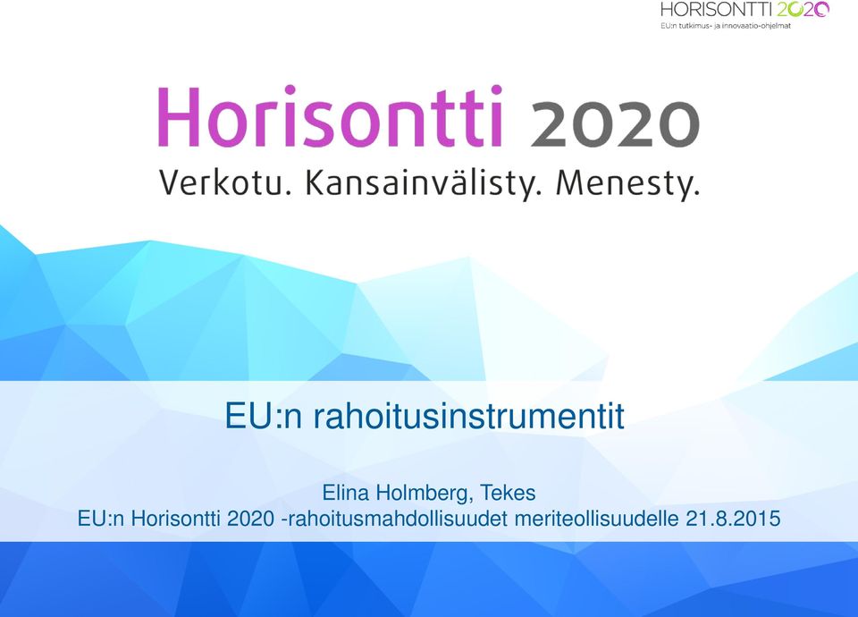 Horisontti 2020