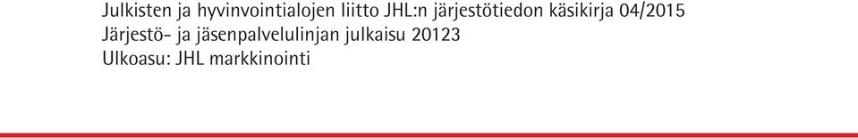 04/2015 Järjestö- ja