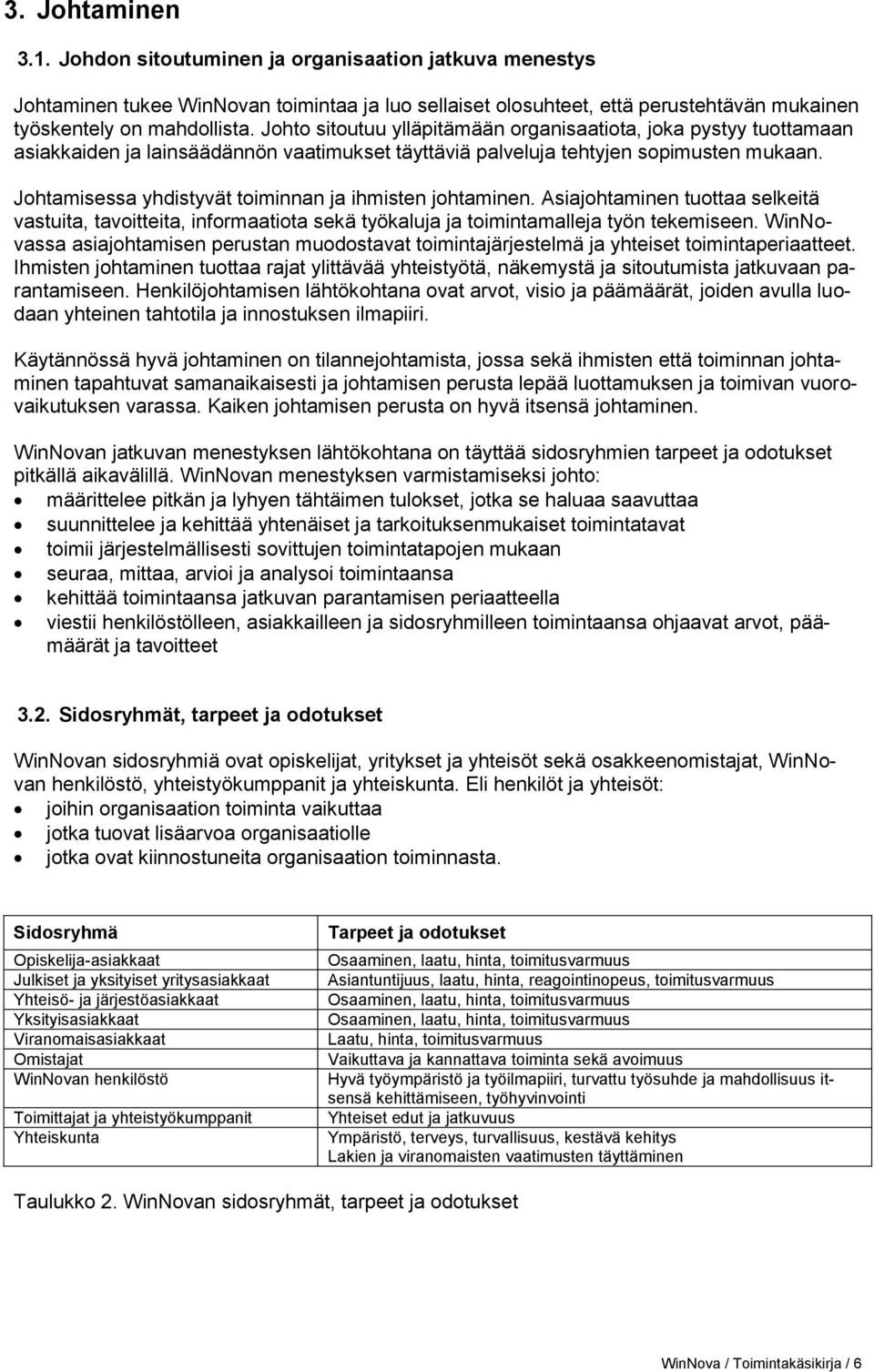 Johtamisessa yhdistyvät toiminnan ja ihmisten johtaminen. Asiajohtaminen tuottaa selkeitä vastuita, tavoitteita, informaatiota sekä työkaluja ja toimintamalleja työn tekemiseen.