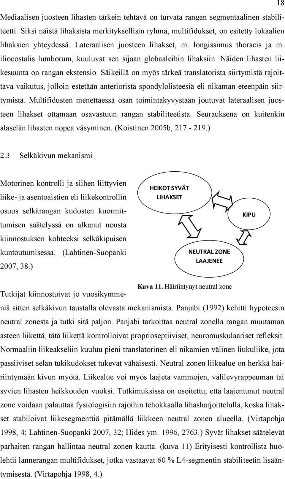 iliocostalis lumborum, kuuluvat sen sijaan globaaleihin lihaksiin. Näiden lihasten liikesuunta on rangan ekstensio.