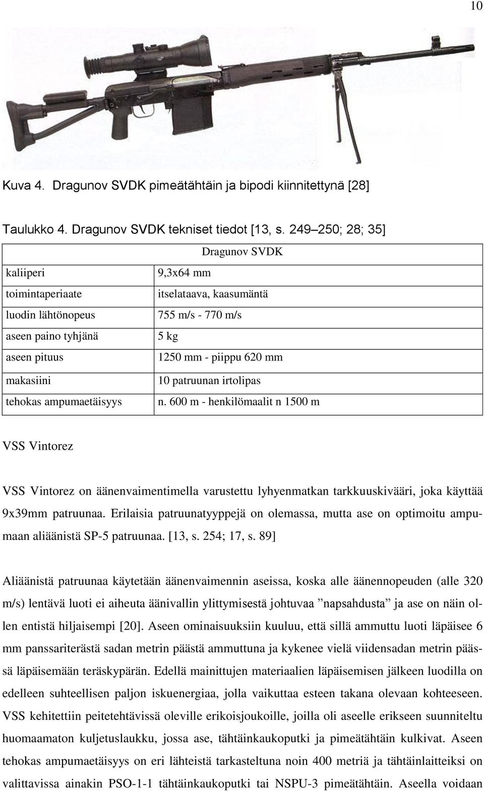 makasiini tehokas ampumaetäisyys 10 patruunan irtolipas n.