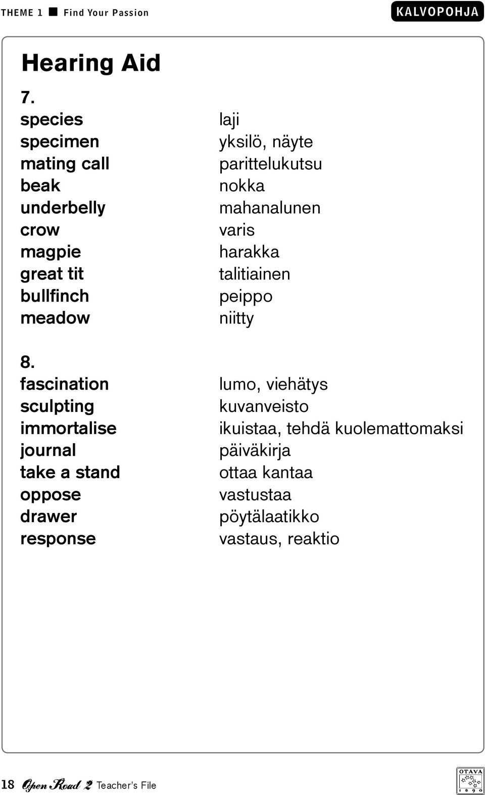 fascination sculpting immortalise journal take a stand oppose drawer response laji yksilö, näyte parittelukutsu