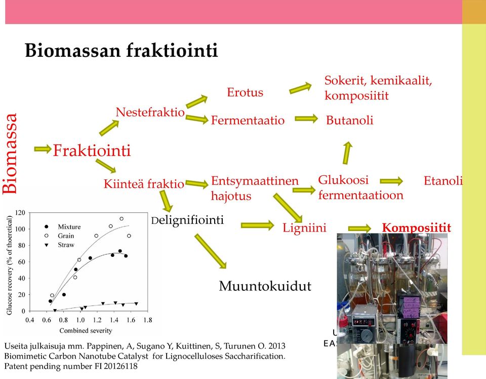 Delignifiointi Ligniini Komposiitit Muuntokuidut Useita julkaisuja mm.