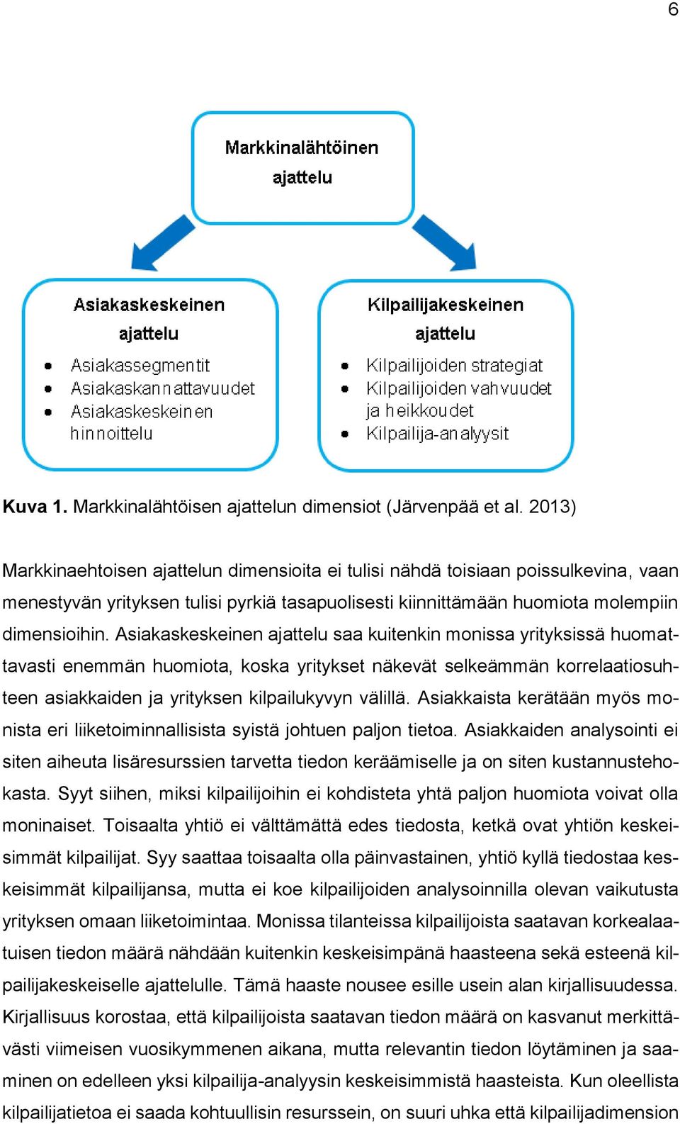 Asiakaskeskeinen ajattelu saa kuitenkin monissa yrityksissä huomattavasti enemmän huomiota, koska yritykset näkevät selkeämmän korrelaatiosuhteen asiakkaiden ja yrityksen kilpailukyvyn välillä.