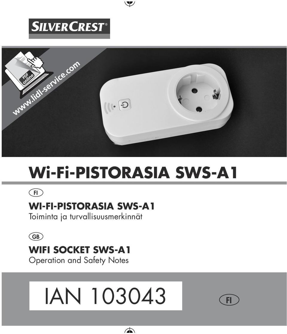 turvallisuusmerkinnät GB Wifi Socket