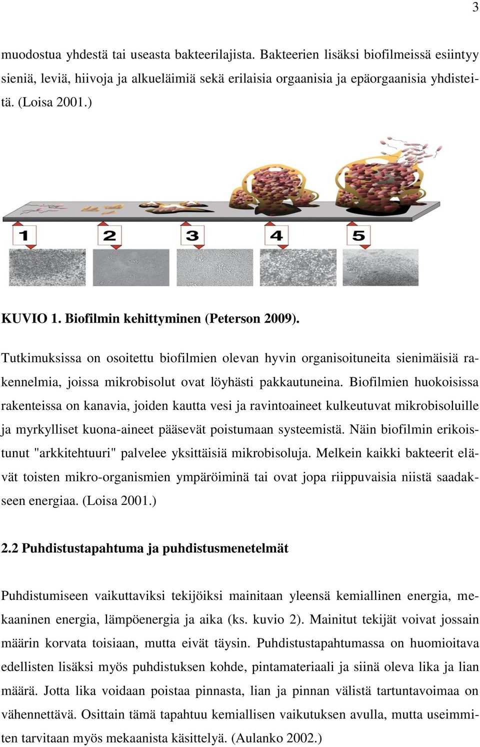 Biofilmien huokoisissa rakenteissa on kanavia, joiden kautta vesi ja ravintoaineet kulkeutuvat mikrobisoluille ja myrkylliset kuona-aineet pääsevät poistumaan systeemistä.