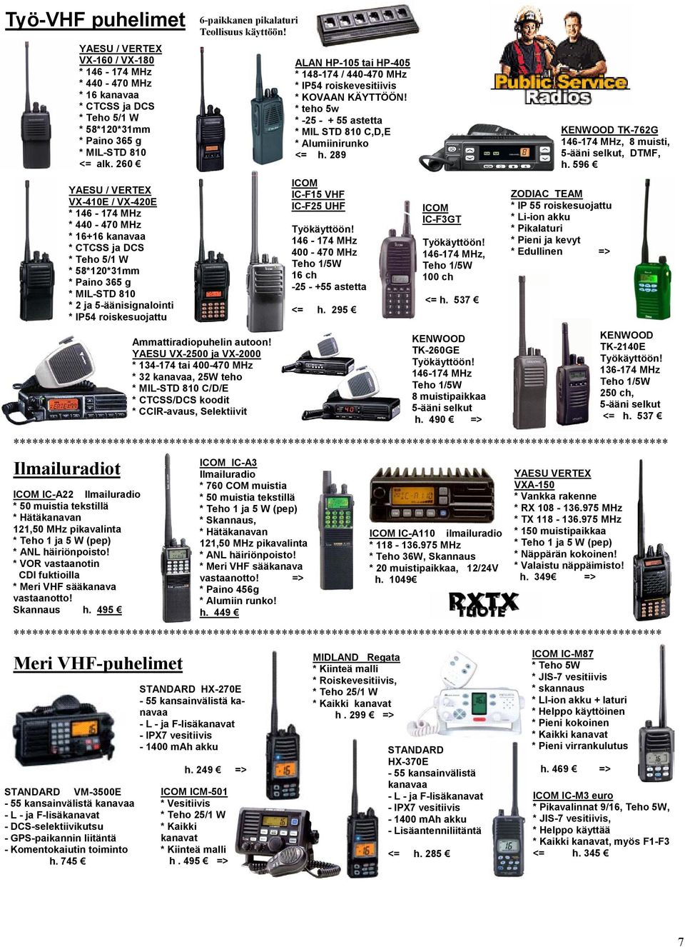 Teollisuus käyttöön! Ammattiradiopuhelin autoon!