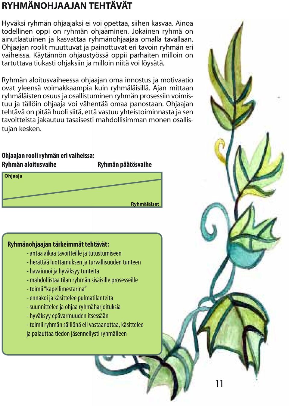 Käytännön ohjaustyössä oppii parhaiten milloin on tartuttava tiukasti ohjaksiin ja milloin niitä voi löysätä.