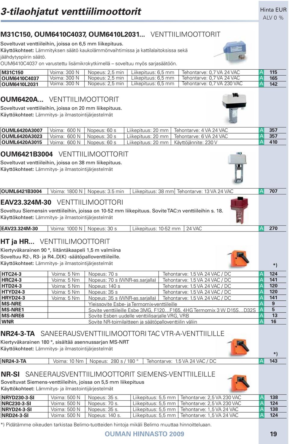 M31150 OUM64104037 OUM6410L2031 Voima: 300 N Voima: 300 N Voima: 300 N Nopeus: 2,5 min Nopeus: 2,5 min Nopeus: 2,5 min OUM6420.