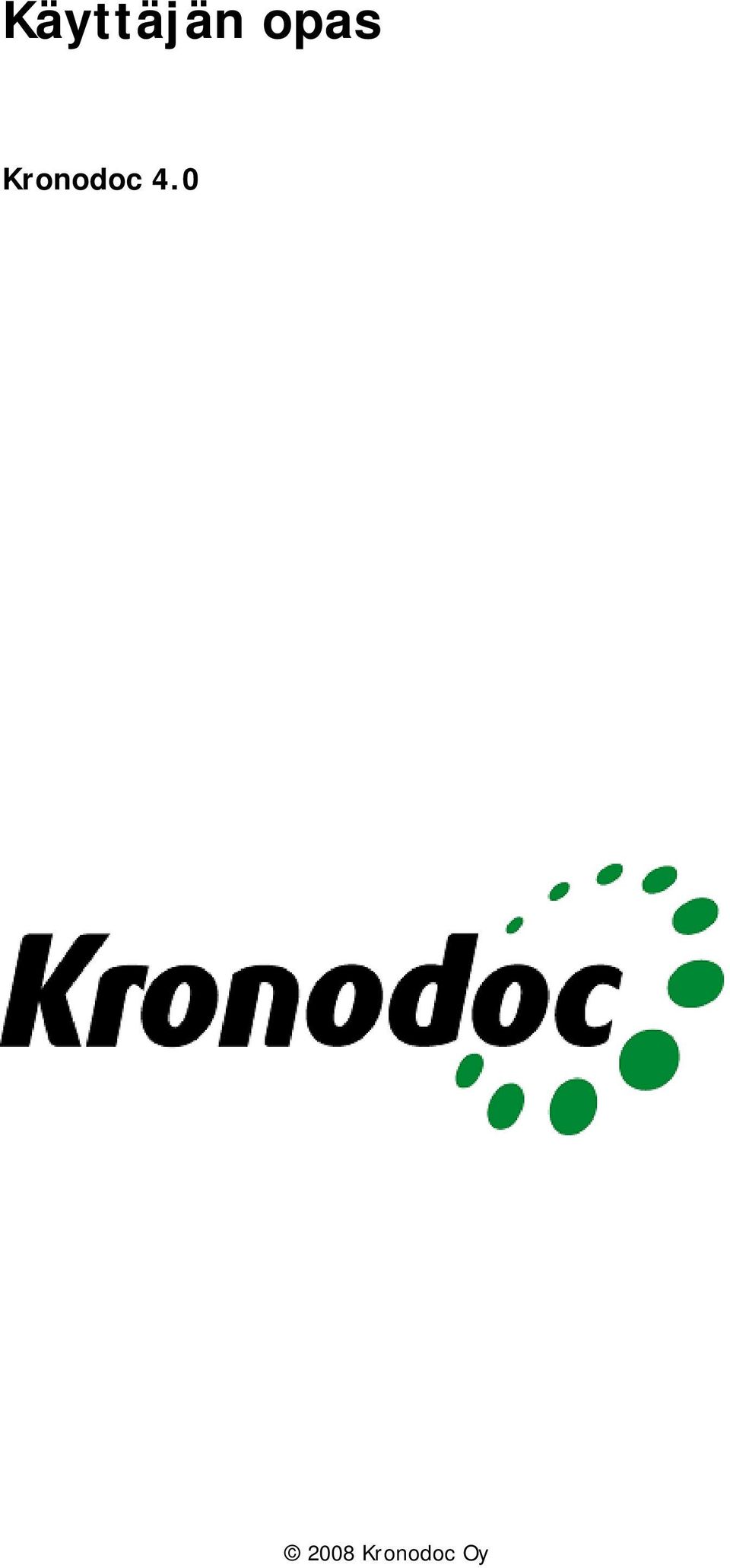 Kronodoc 4.