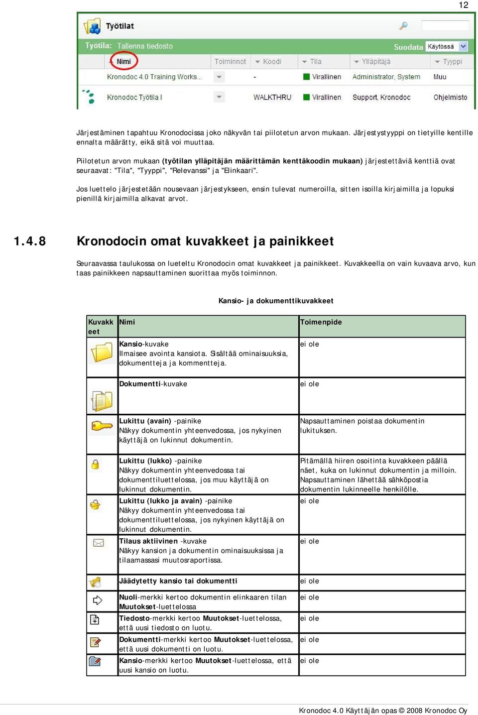 Jos luettelo järjestetään nousevaan järjestykseen, ensin tulevat numeroilla, sitten isoilla kirjaimilla ja lopuksi pienillä kirjaimilla alkavat arvot. 1.4.